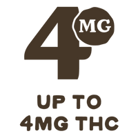 up to 4mg THC